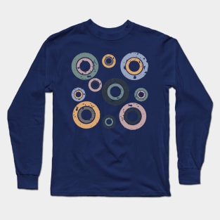 Retro circles Long Sleeve T-Shirt